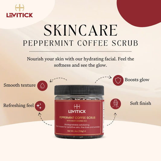 Peppermint Coffee Scrub